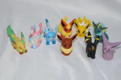 ブイズ 9体セット 指人形 ポケモンキッズ ソフビ人形 フィギュア ポケモン コンプリート イーブイ ニンフィア ブラッキー エーフィ リーフィア グレイシア サンダース ブースター シャワーズ 現品