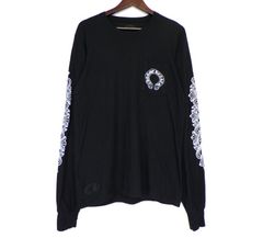 クロムハーツ CHROME HEARTS 【 Striped Dagger L/S Tee
