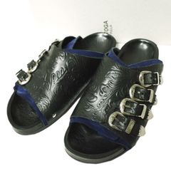 TOGA PULLAトーガ プルラ メタルバックルサンダル 23.0cm - メルカリ