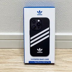 アディダス adidas iPhone 14 Pro ケース スマホケース モールドケース サンバ OR Moulded Case PU FW22 black / white 50186 SAMBA