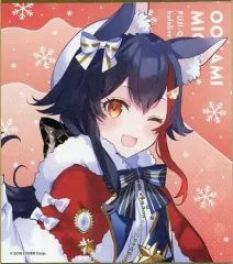 【中古】紙製品 大神ミオ 「バーチャルYouTuber ホロライブ in 富士急ハイランド SNOW*WORLD ミニ色紙」