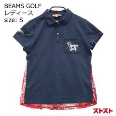 BEAMS GOLF ノースリーブ ネイビー L ポロシャツ - メルカリ