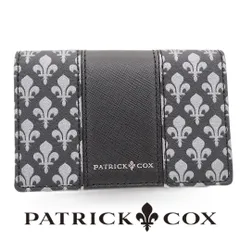 【国内正規品・新品】パトリックコックス PATRICK COX 名刺入れ カードケース 紋章柄 レザー pc005のサムネイル