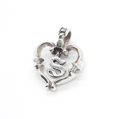 ARPEGE アルページュ ネックレス ペンダントトップ チャーム SILVER 925 シルバー ヴィンテージ イニシャル ハート