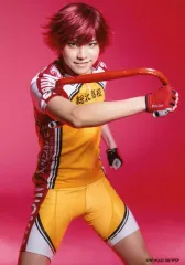 【中古】生写真(男性) 北乃颯希(鳴子章吉)/背景赤・キャラクターショット/舞台「弱虫ペダル」Over the sweat and tears ブロマイド（個人セット）