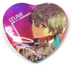 【中古】バッジ・ピンズ 瀬名泉(友の歌/開花前) 「あんさんぶるスターズ! 願望ホログラムハート缶バッジ Knights」 中国限定