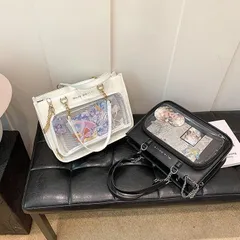 痛バッグ ２WAY 推し活 制服 JK 誕生日 未使用 ショルダー痛バ ポケット オタク活 かわいい 可愛 軽量 ミニトート ショルダー痛バ ポケットxiaokb349