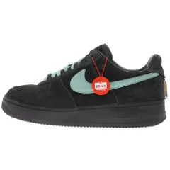 NIKE (ナイキ) ×TIFFANY&CO AIR FORCE 1 LOW 1837 BLACK ティファニー エアフォース1 ローカットスニーカー ブラック/ブルー US11/29.0cm DZ1382-001のサムネイル