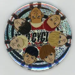 【中古】バッジ・ピンズ(男性) GENERATIONS(ツアージャージVer.) 75mm集合缶バッジ 「GENERATIONS LIVE TOUR 2017 “MAD CYCLONE”」 モバイルブース LDH新体制キャンペーン2等