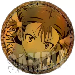 【中古】バッジ・ビンズ 三家田涼佳 「メダリスト トレーディングホログラム缶バッジ」