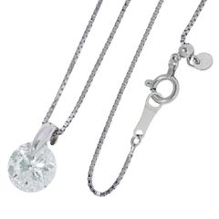 本物 ダイヤモンド 2.030ct Pt900 Pt850 ネックレス ペンダント プラチナ アクセサリー ジュエリー 中古 【フォロー割】