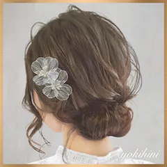 ウェディング ヘッドパーツ ♡ 結婚式 ブライダル wedding bridal 前撮り フォトウェディング 髪飾り ヘアアクセサリー ヘアパーツ ヘッドドレス 花冠 花かんむり 小枝 ティアラ ビジュー 花嫁 新婦 シルバー ゴールド dress