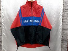 ラ*ズ様 バレンシアガ　ナイロンシャツ　トラックジャケット　サイズ40 バレンシアガ ナイロンシャツ トラックジャケット サイズ40 - メルカリ