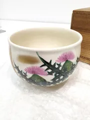 [48fa] 九谷焼 九谷仙龍 茶碗