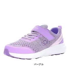 スニーカー 運動会 マジック ベルクロ 女の子用 ムーンスター スーパースター ラブラッシュ LUVRUSH 2E 抗菌防臭 キッズ ジュニア 子供 運動靴 tmlv1140 パープル 23.0cm