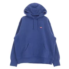 Supreme シュプリーム Small Box Hooded Sweatshirt スモール ボックスロゴ プルオーバー スウェット パーカー 青紫色 S【中古】