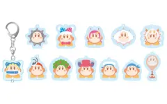 【中古】キーホルダー・マスコット(キャラクター) 全12種セット 「星のカービィ ワドルディコレクション つながるアクリルキーホルダー」