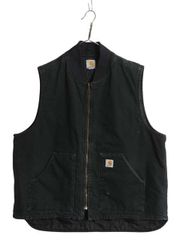 Carhartt デトロイトジャケット ベスト UJO1 BLK アメリカ製 Carhartt デトロイトジャケット ベスト UJO1 BLK アメリカ製 - メルカリ