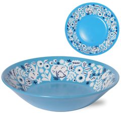 みのる陶器 大鉢 KUKKA アクアブルー 950ml 軽量クープ皿
