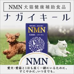 愛犬愛猫7歳からのシニアサプリNMNナガイキール　※賞味期限2023/06