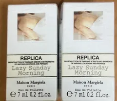 Maison Margiela(メゾン マルジェラ) メゾンマルジェラ 香水 レプリカ オードトワレ レイジーサンデーモーニング EDT 7ml ミニサイズ 携帯用　✖️2本