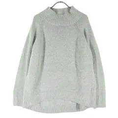 LOWRYS FARM ローリーズファーム 長袖 ハイネック ニット L グレー レディース 古着