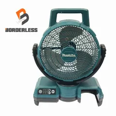 ☆中古品☆ makita マキタ 100V 14.4V/18V兼用 235mm 充電式ファン CF203D 本体のみ 3段階調節 首振り機能付 扇風機 104087のサムネイル