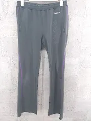 ◇ Reebok リーボック ウエストゴム ロゴ プリント トレーニング パンツ M グレー *  【1002799178334】