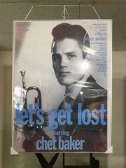 Let's Get Lost Bruce Weber P4 chet baker 大判ポスター フレーム付き！ レッツ ゲット ロスト チェットベーカー ブルースウェバー 送料込み（沖縄県及び離島を除く）