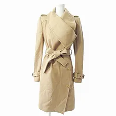 ビーシービージーマックスアズリア BCBGMAXAZRIA 美品 チェスターコート ジャケット ロング ウール カシミア混 ベージュ XS 0205 IBO46のサムネイル