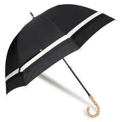 Refume レフューム 日傘 長傘 完全遮光 遮光率100% 軽量 遮光 遮熱 晴雨兼用 UVカット REFU-0002 ブラック ホワイト 黒 白 0