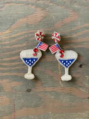 ビーズピアスUSAインポート / Beads Pierce American Cocktail Glassのサムネイル