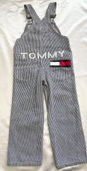 トミーヒルフィガー　サロペット　オーバーオール　パンツ　ストライプ　size4  100  キッズ　子供服
