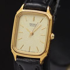 稼働 新品ベルト SEIKO 2P21-5D90 スクエア腕時計 薄型 - メルカリ