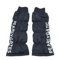 PEARLY GATES パーリーゲイツ  レッグウォーマー 裏フリース  ネイビー系  [240101499832] ゴルフウェア ストスト