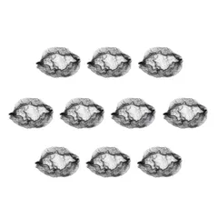 新品 YFFSFDC シニヨンネット 髪ネット 10個セット 黒 ヘアネット アシアナネット 極細 50cm 看護師 バレエ 職場など お団子ネット