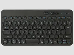 【新品・5営業日で発送】ELECOM エレコム キーボード／Bluetooth／メンブレン式／コンパクト／Caps Lock機能無効化スイッチ搭載／抗菌／ブラック【TK-CM10BMKBK】