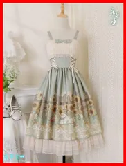 25年新作 全新未使用 ロリータワンピース♪ひまわり柄が可愛い女子会やおでかけに！