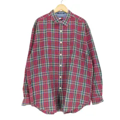トミーヒルフィガー TOMMY HILFIGER チャックL/Sシャツ メンズ JPN：XL 