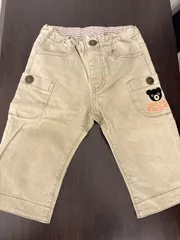 【110cm】DOUBLE .B 7分丈パンツ