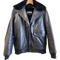 USED】SCHOTT × LAD MUSICIAN ダブルライダースジャケット ボア 限定