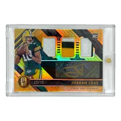 PANINI NFLカード GOLD STANDARD JORDAN LOVE GREEN BAY PACKERS 13/49 #275 送料無料 中古 IT1