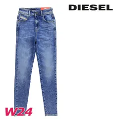 新品・未使用 ディーゼル DIESEL [W24L32] ジーンズ デニム パンツ レディース ヴィンテージウォッシュ加工 ハイウエスト ストレッチ スーパースキニー 1984
