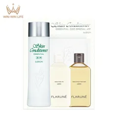 アルビオン 薬用スキンコンディショナー エッセンシャル N 330 スペシャル キット〈薬用化粧水 330ml ＆ ボディ・ハンドウォッシュ 100ml ＆ ボディミルク 100g ＆ 薬用マスク 14ml*2枚 ＆ フェイシャルコットン 10枚入〉