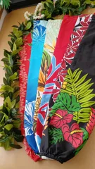 パウケース　フラダンス　パウスカート入れ　ハワイ　ハンドメイド　Alohamerry