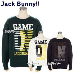 【大特価70%OFF】Jack Bunny!!（ジャックバニー） インターシャ クルーネックニット プルオーバー (JUNIOR)  264-9270047