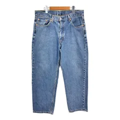 Levi's リーバイス 550 デニムパンツ ブルー (メンズ W36 L29) 中古 古着 T0893