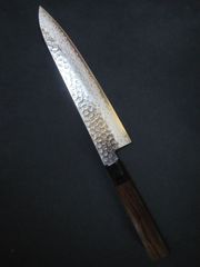 未使用 超鋼スーパー本焼 六寸 切付型 黒檀 上下白水牛 鞘付き 城山 平成元年の城山刃物製作所のカタログです。 このカタログは非常