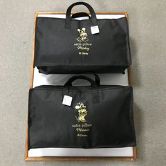 4873　ミッキー＆ミニー　satin　pillow　枕　2個セット【中古】