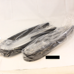 TOYOTA 純正 レビン トレノ AE86 83/05-87/04 フロントドアガラスラン 左右セット OEM